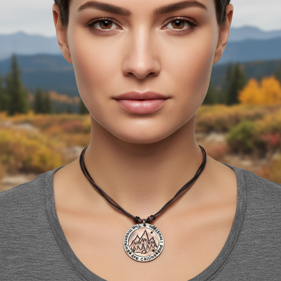 Mountains Are Calling Necklace