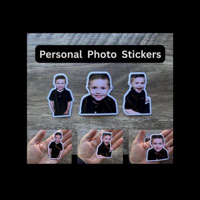 Personalized Photo Stickers: Custom Waterproof Vinyl