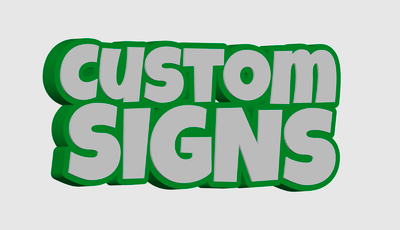 Customized Name Sign