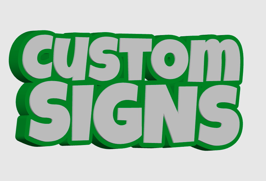 Customized Name Sign