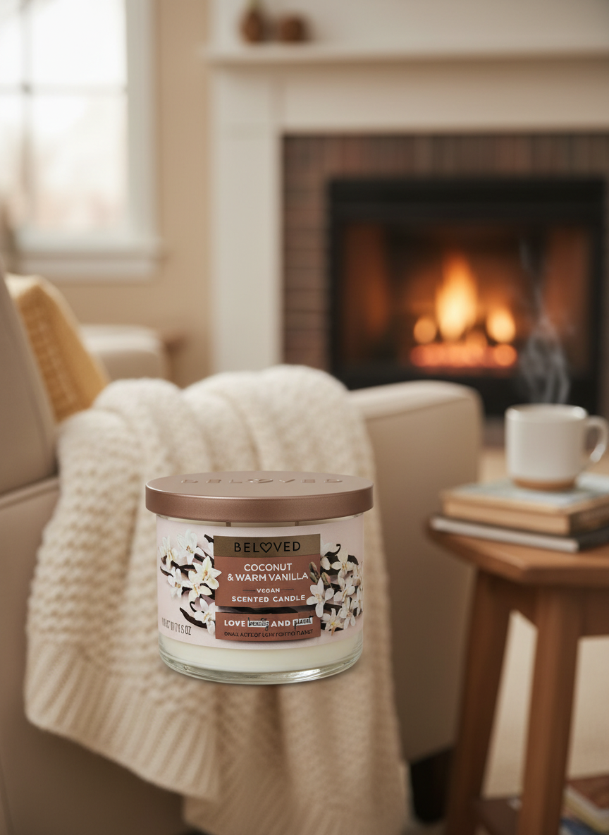 Beloved Coconut & Warm Vanilla Candle 