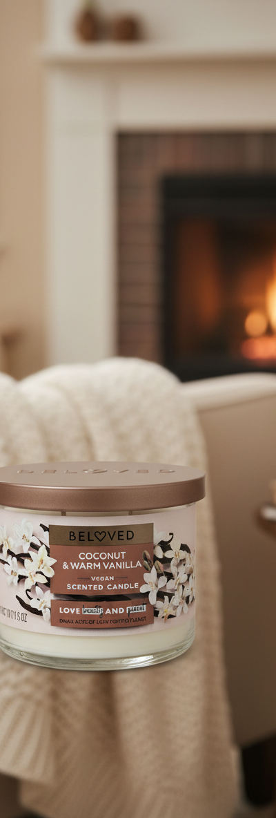 Beloved Coconut & Warm Vanilla Candle