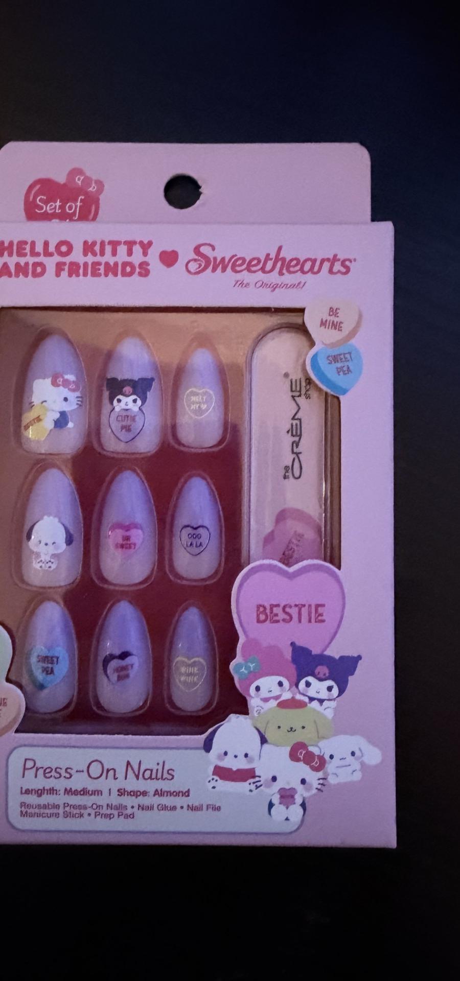 Hello Kitty & Friends Sweetheart Press-On Nails by The Creme Shop