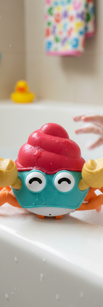 Walking and Swimming Hermit Crab