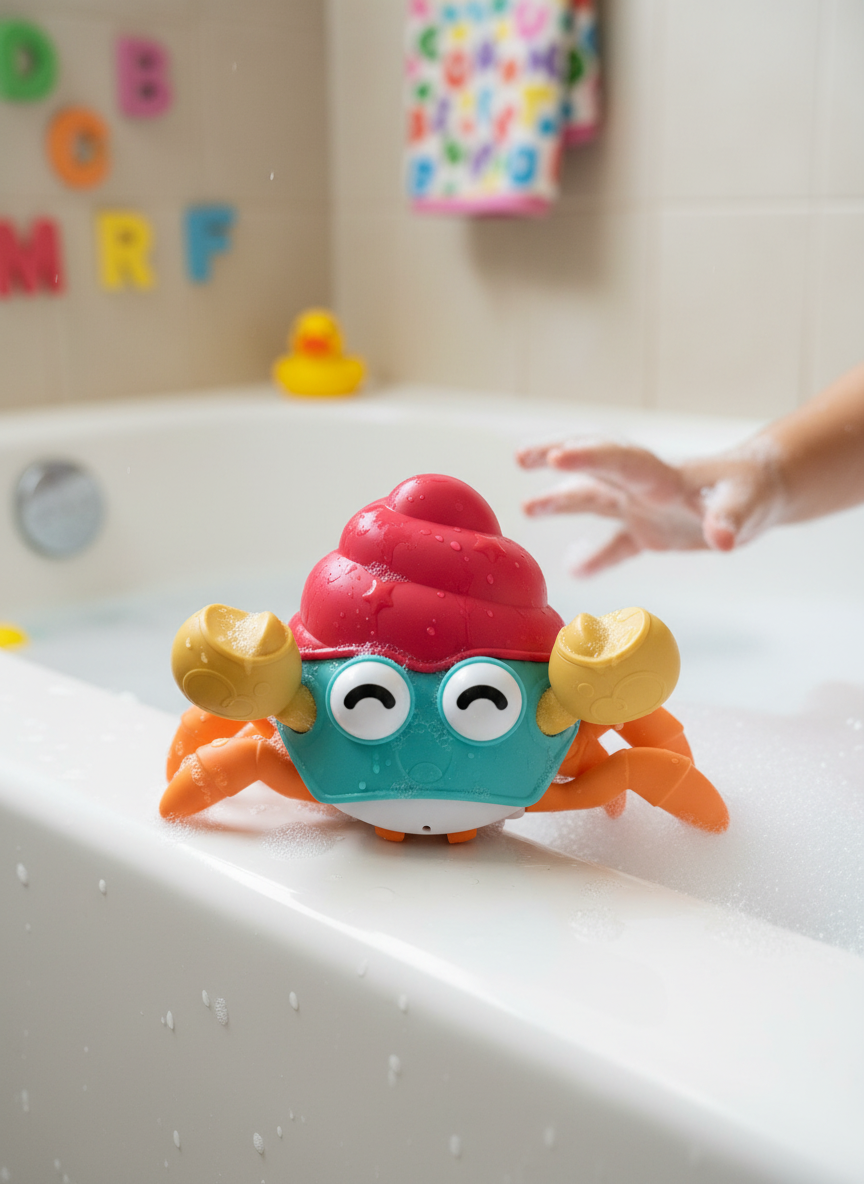 Walking and Swimming Hermit Crab