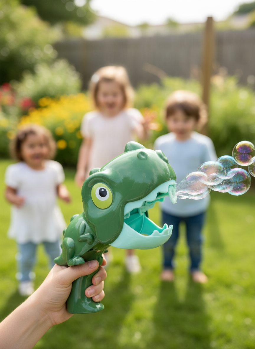 Dinosaur Bubble Blower