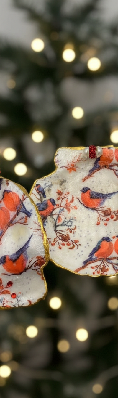 Bird shell Ornament
