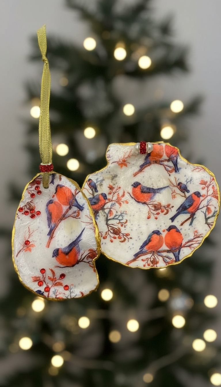 Bird shell Ornament