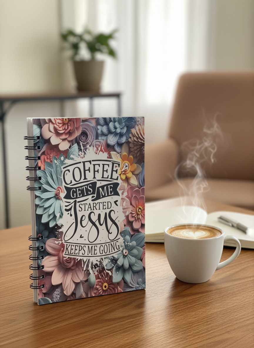 COFFEE & JESUS JOURNAL 9 x 6