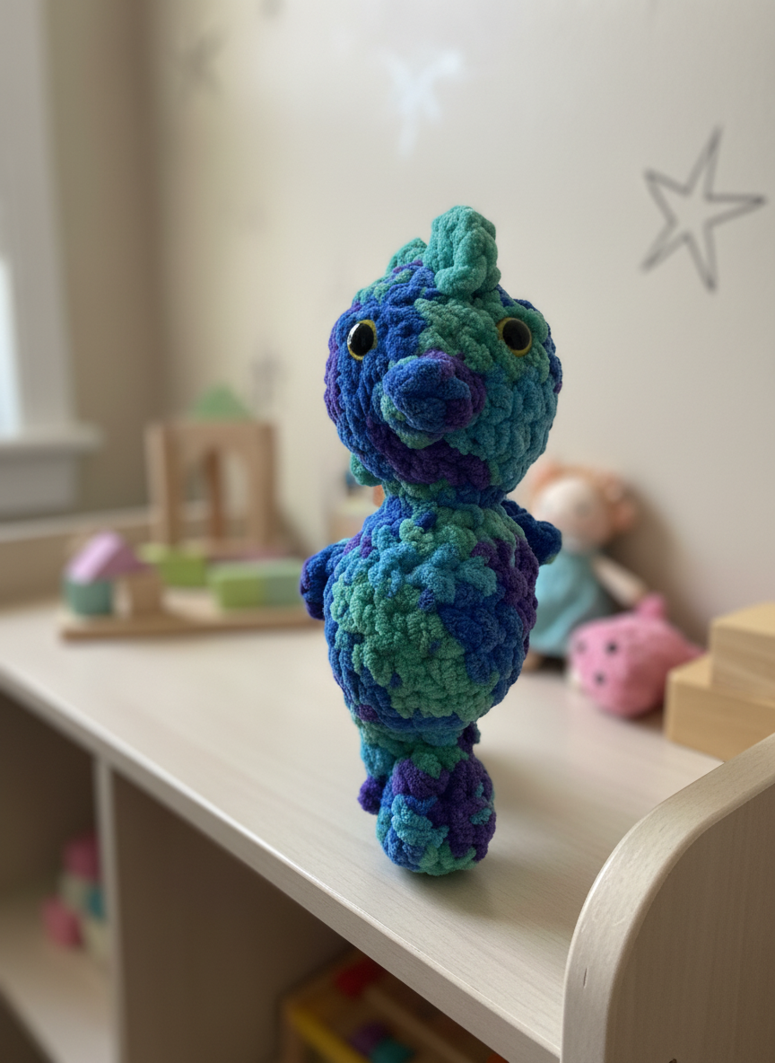 CROCHET SEAHORSE 