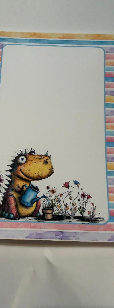 DINOSAURS NOTEPAD 6 X 4