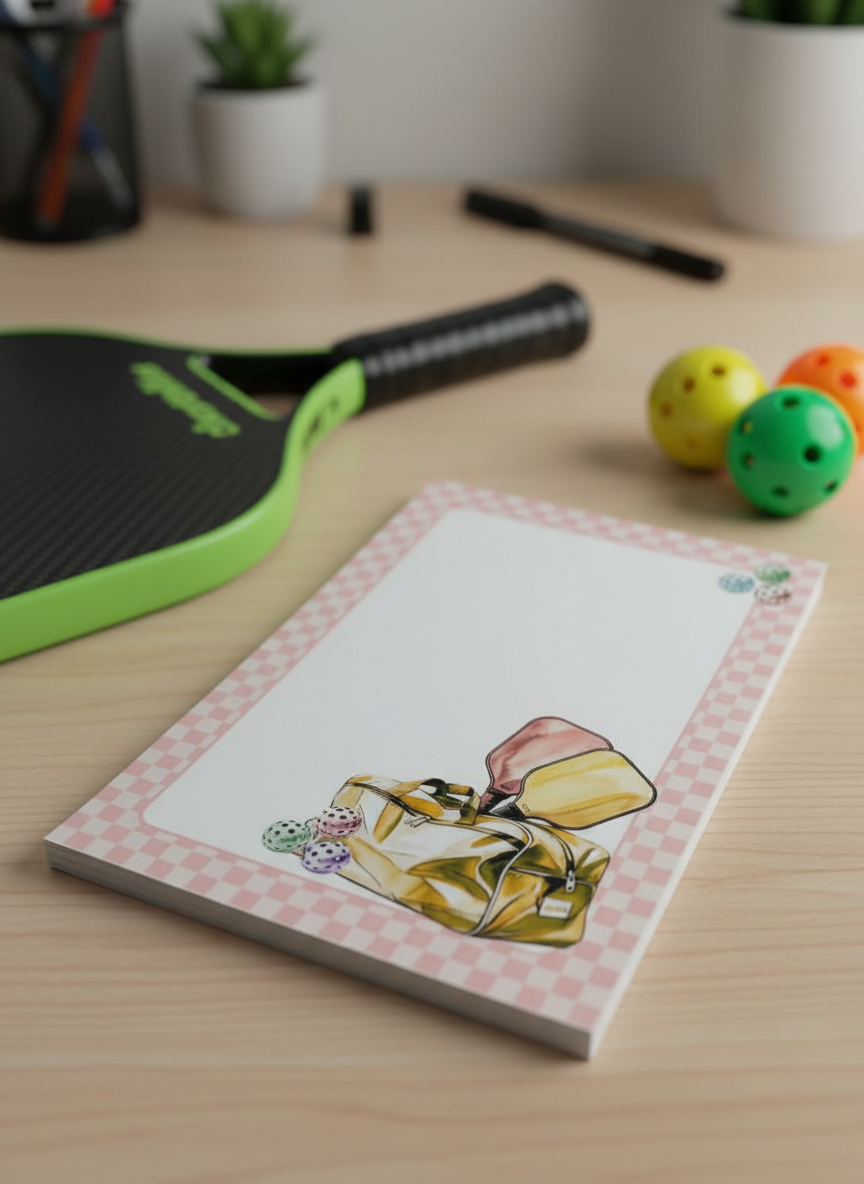 PICKLEBALL NOTEPAD 6 X 4