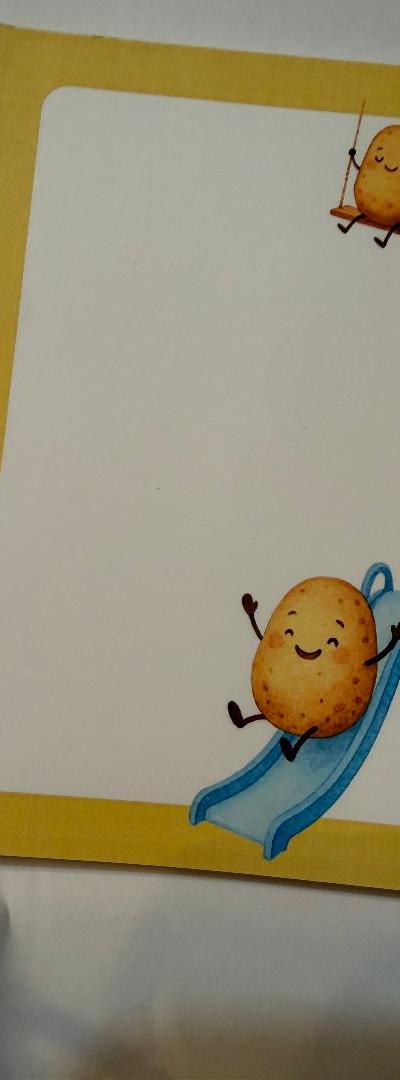 CUTE POTATO NOTEPAD 6 X 4