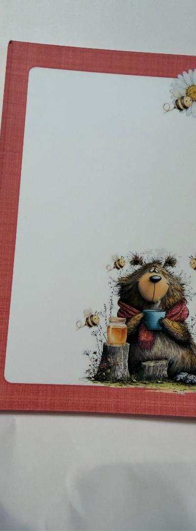 BEAR NOTEPAD 6 X 4