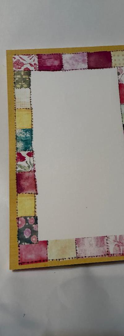 QUILTING NOTEPAD 6 X 4