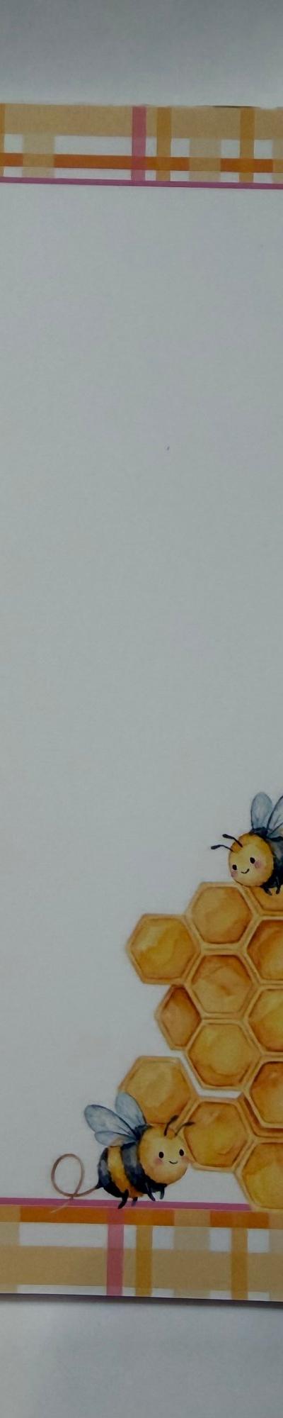 HONEY BEE NOTEPADS 6 X 4