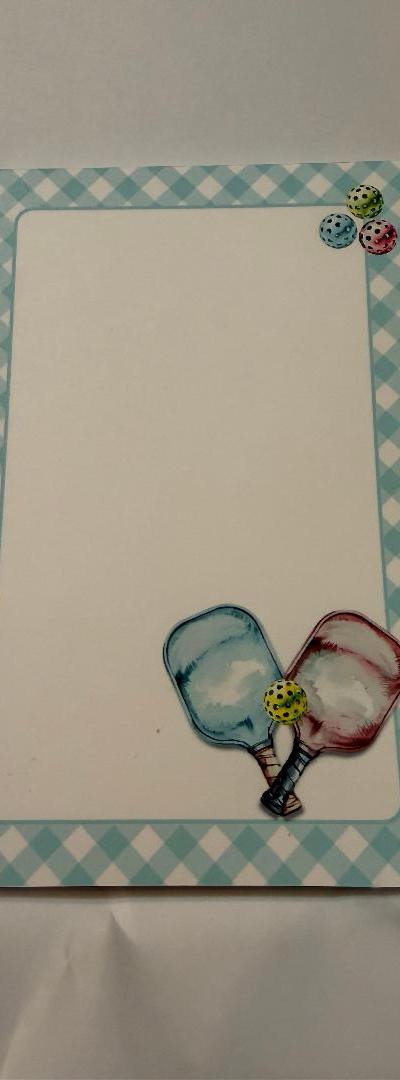PICKLEBALL NOTEPAD 6 X 4