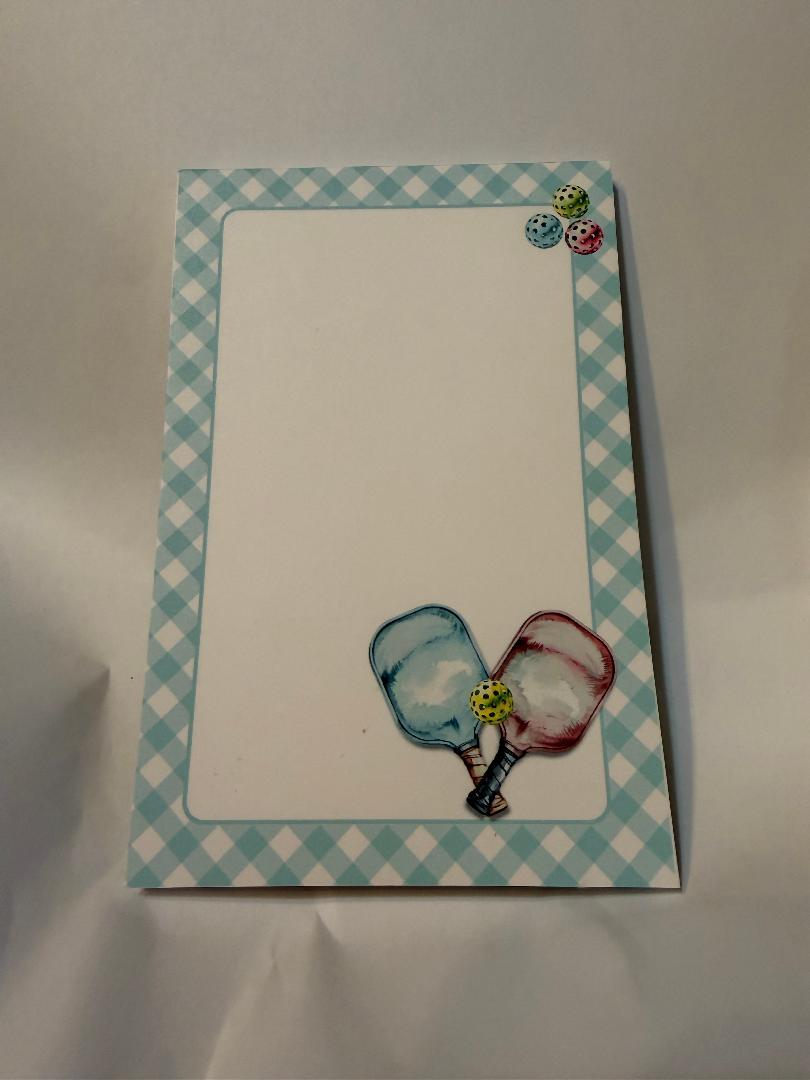 PICKLEBALL NOTEPAD 6 X 4