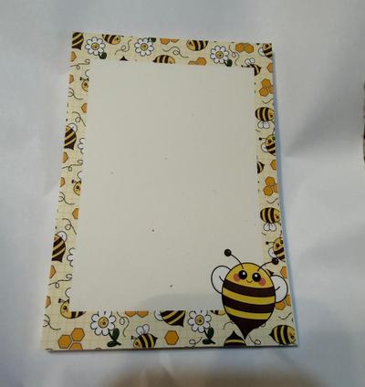 HONEYBEE NOTEPADS 6 X 4