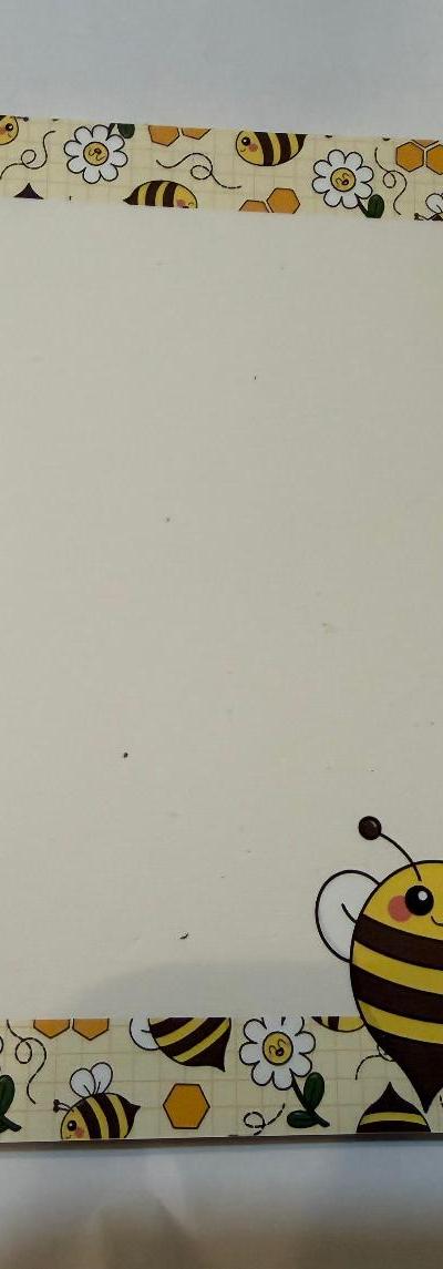 HONEYBEE NOTEPADS 6 X 4