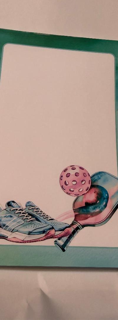PICKLEBALL NOTEPAD 6 X 4
