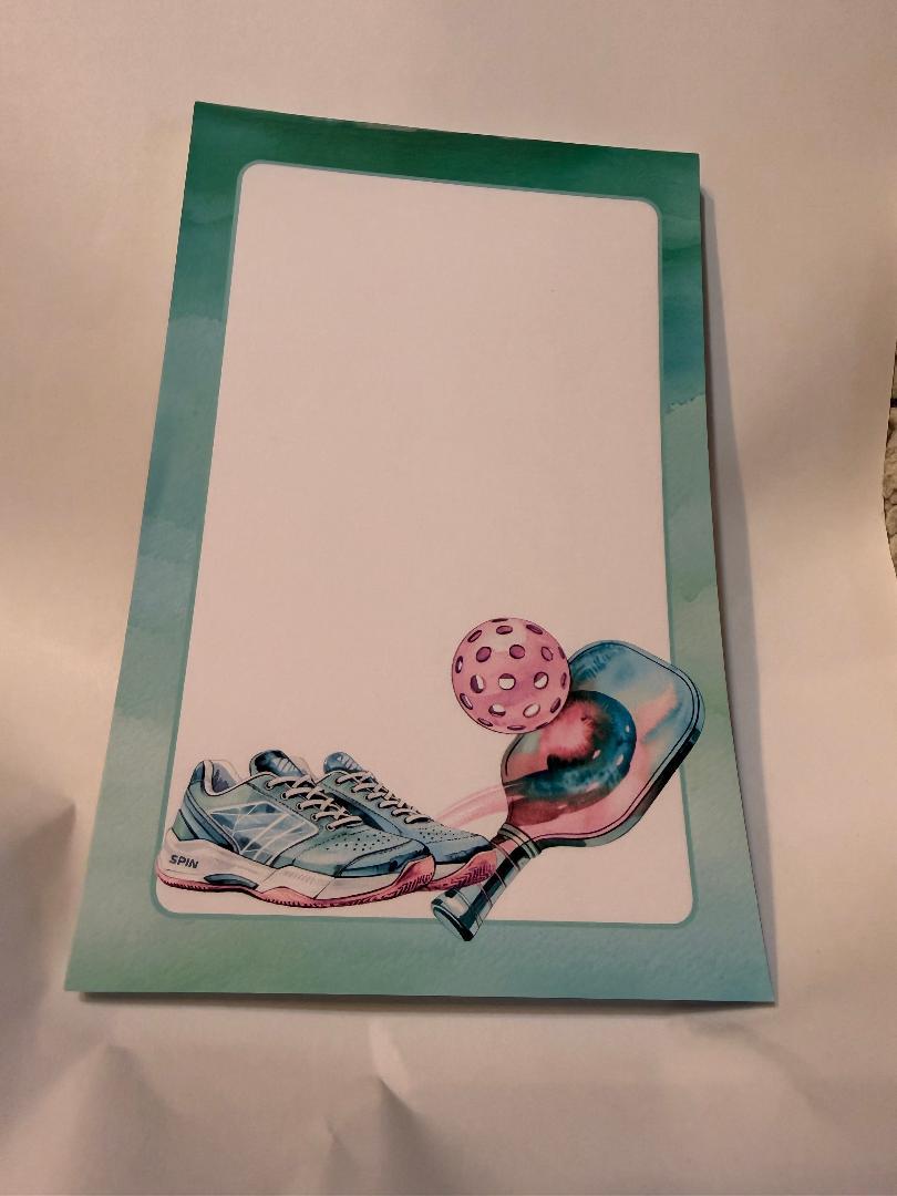 PICKLEBALL NOTEPAD 6 X 4