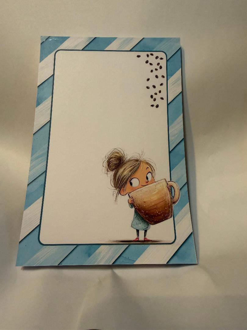 COFFEE UP NOTEPADS 6 X 4
