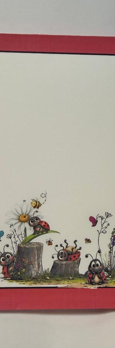 LADYBUGS NOTEPAD 6 X 4