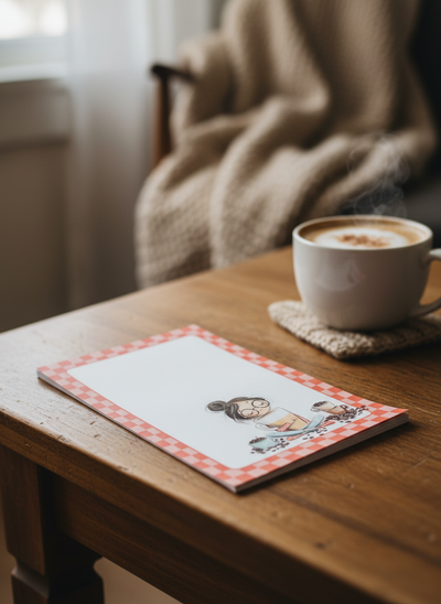 COFFEE UP NOTEPADS 6 X 4