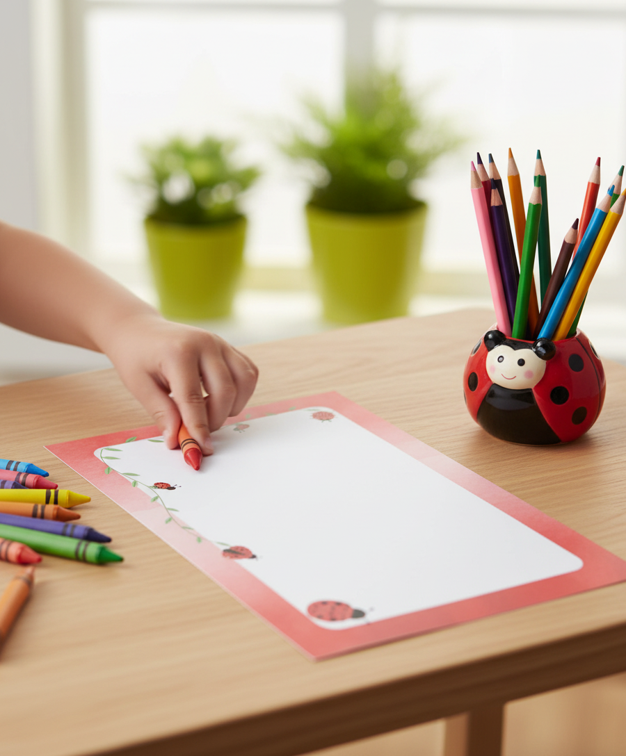 LADYBUGS NOTEPAD 6 X 4