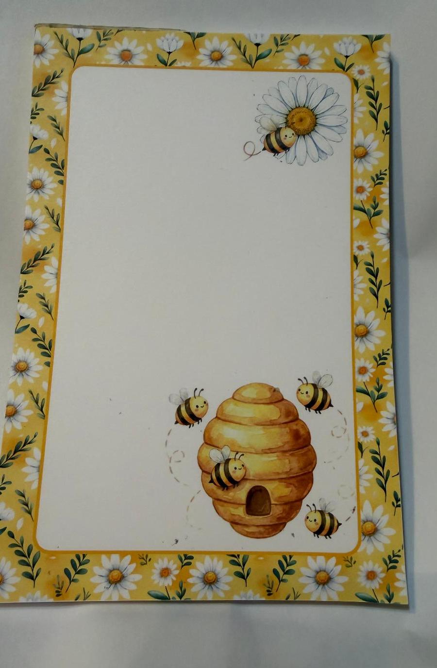 HONEYBEE NOTEPADS 6 X 4