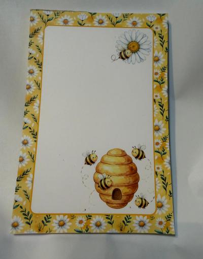 HONEYBEE NOTEPADS 6 X 4