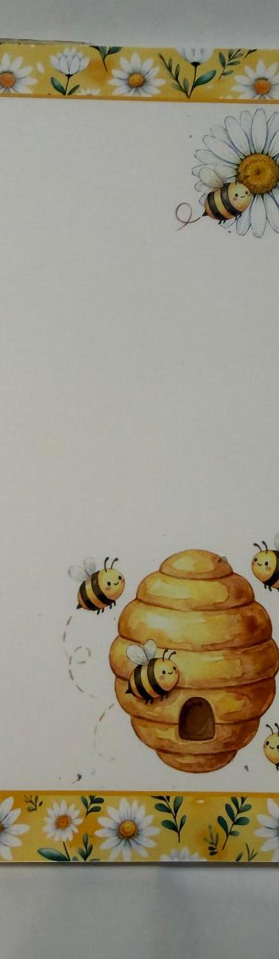 HONEYBEE NOTEPADS 6 X 4