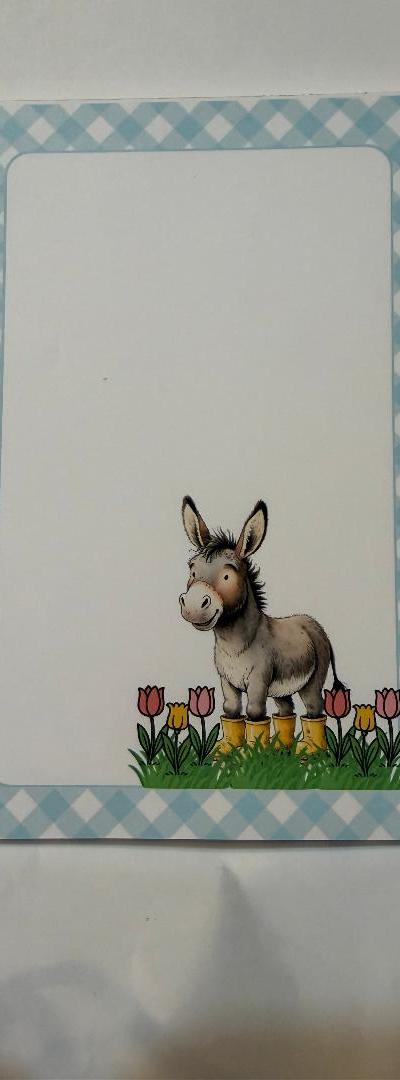 ANIMALS IN BOOTS NOTEPAD 6 X 4