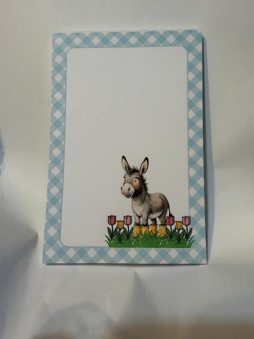ANIMALS IN BOOTS NOTEPAD 6 X 4
