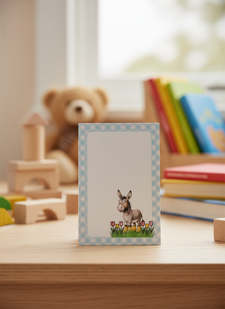 ANIMALS IN BOOTS NOTEPAD 6 X 4