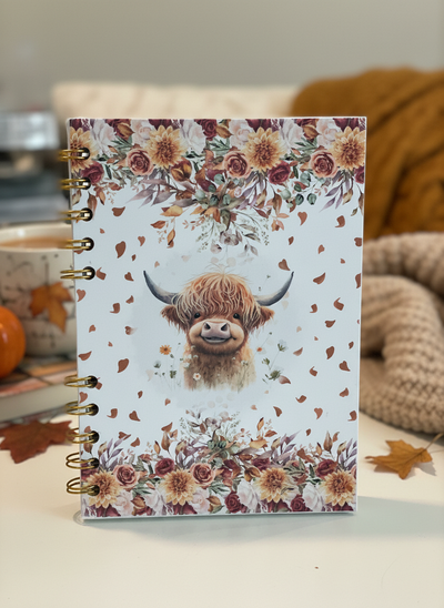 HIGHLAND COW JOURNAL 5 x 7