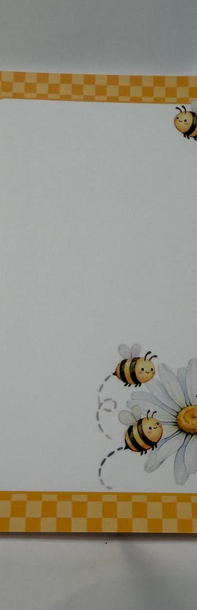 HONEYBEE NOTEPADS 6 X 4