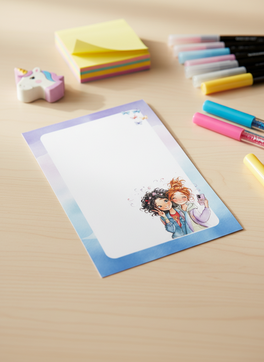 BEST FRIENDS NOTEPAD 6 X 4