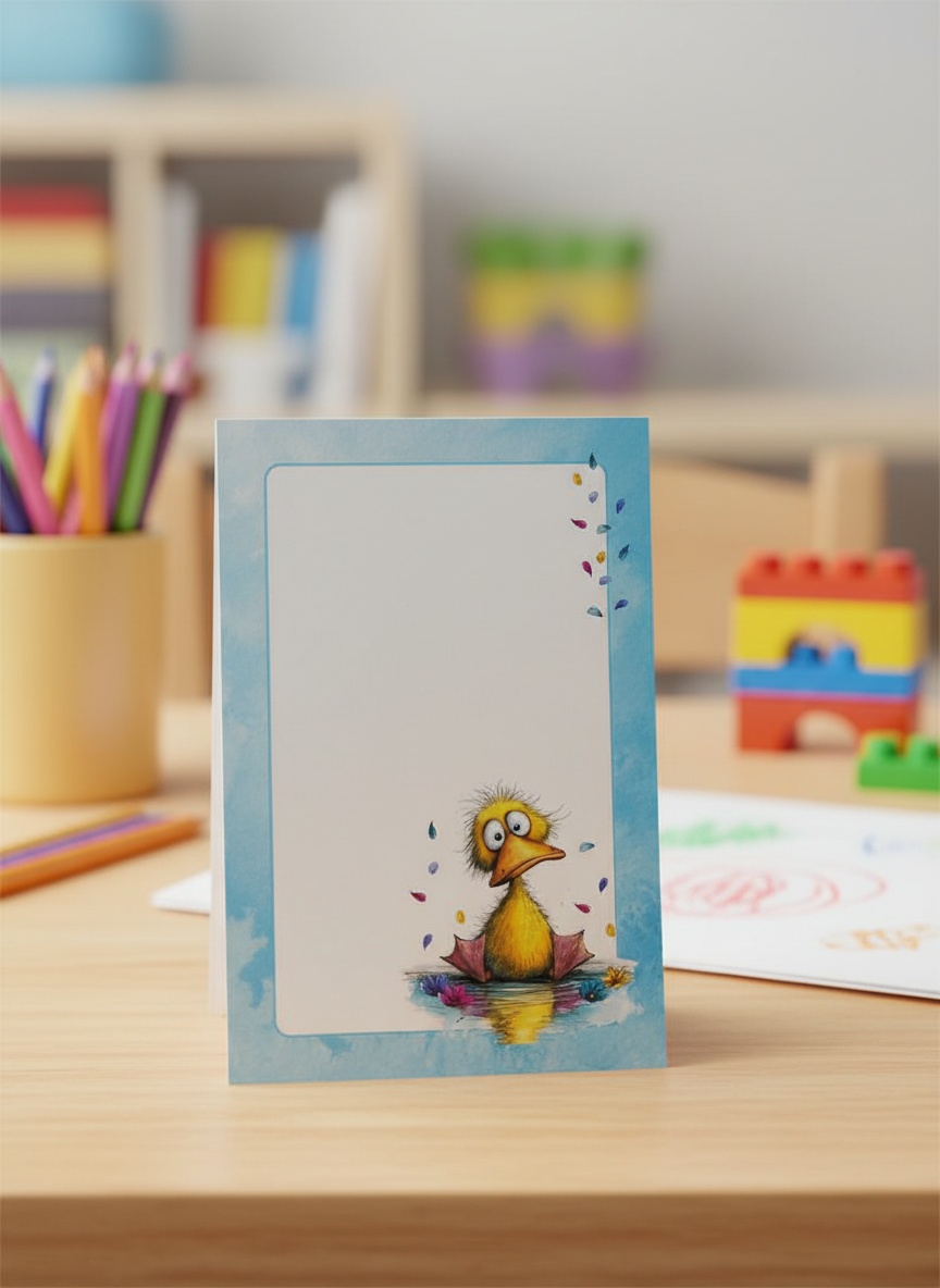 QUIRKY DUCK NOTEPAD 6 X 4