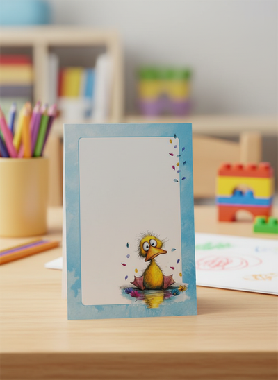 QUIRKY DUCK NOTEPAD 6 X 4