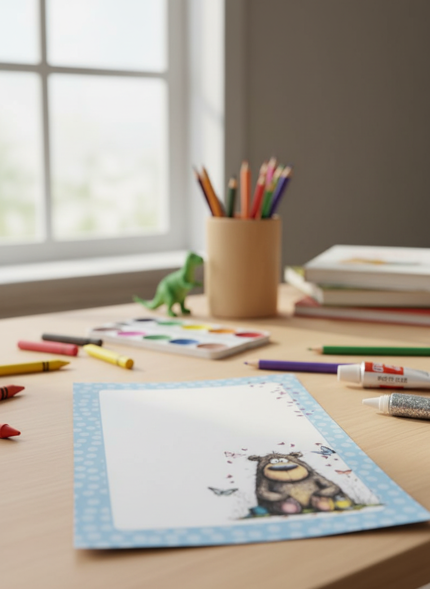 BEAR NOTEPAD 6 X 4