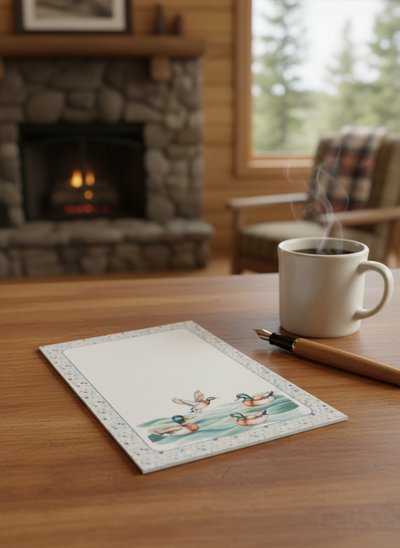 MALLARD DUCK NOTEPAD 6 X 4