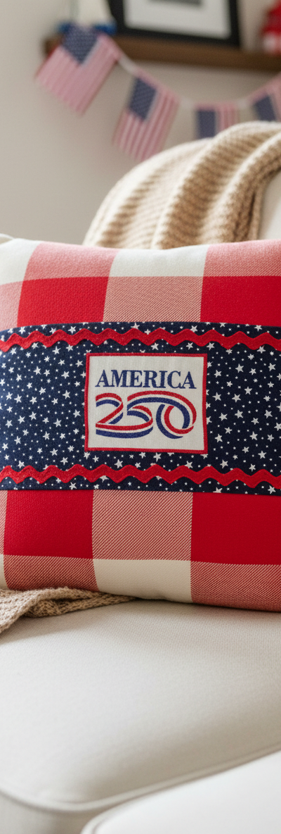 Patriotic pillow