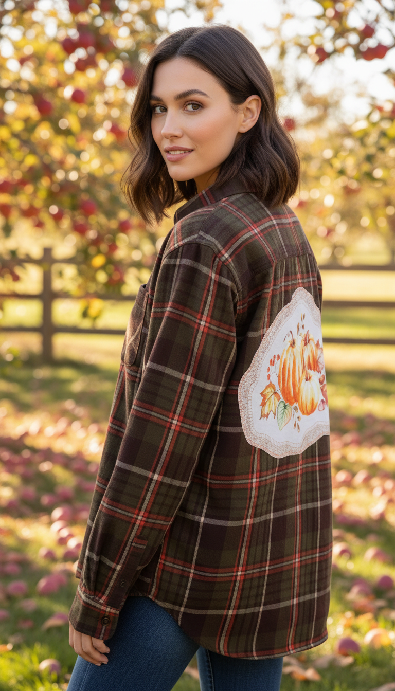 Restyled Flannel Shirt