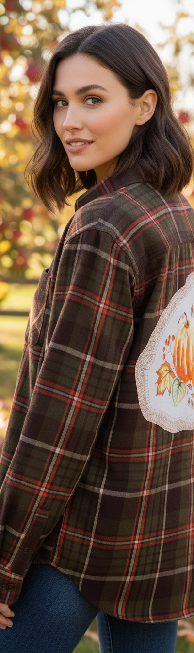 Restyled Flannel Shirt
