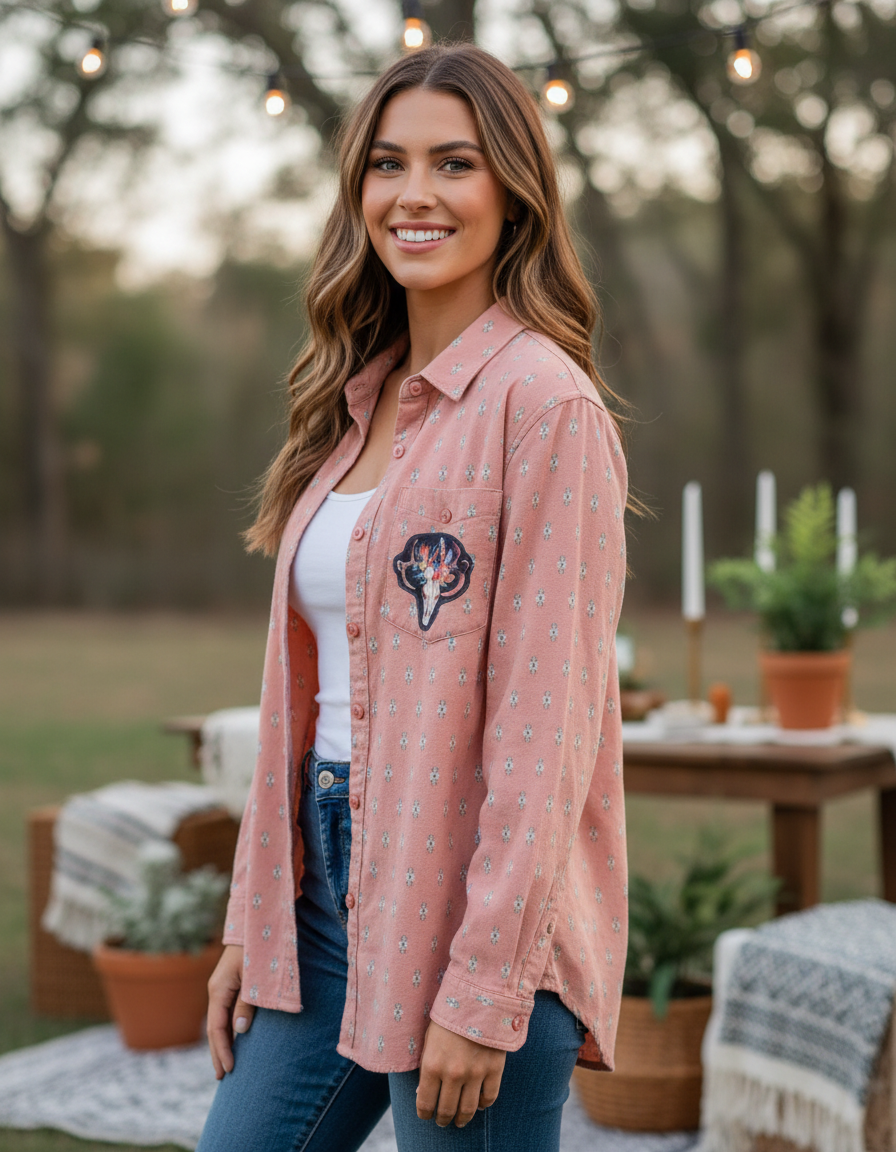 Restyled Flannel Shirt