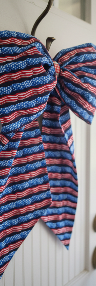 Patriotic BIG Bow