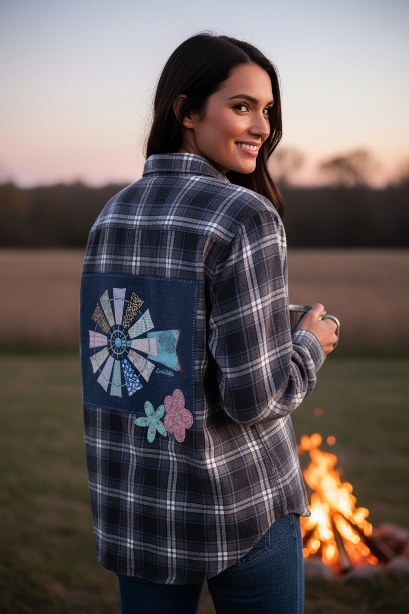 Restyled Flannel Shirt 