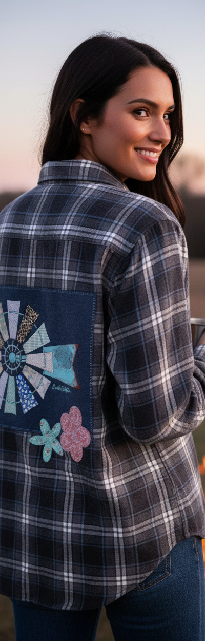 Restyled Flannel Shirt